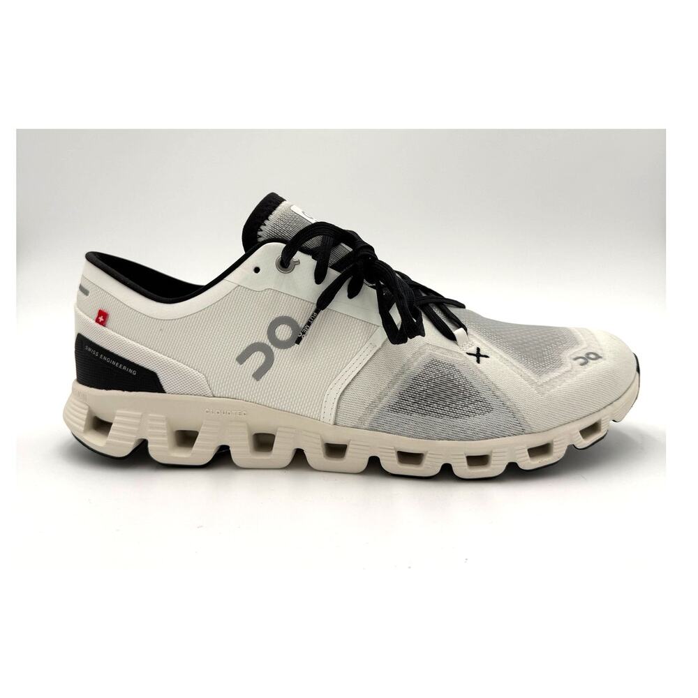 NWOT On Men's Cloud x 3 Sneakers - White/Black - Men's 11.5
